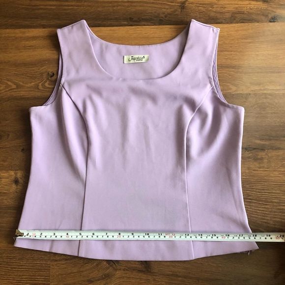 Jessica 90s/Vintage Purple Top (US M) - Picture 4 of 8